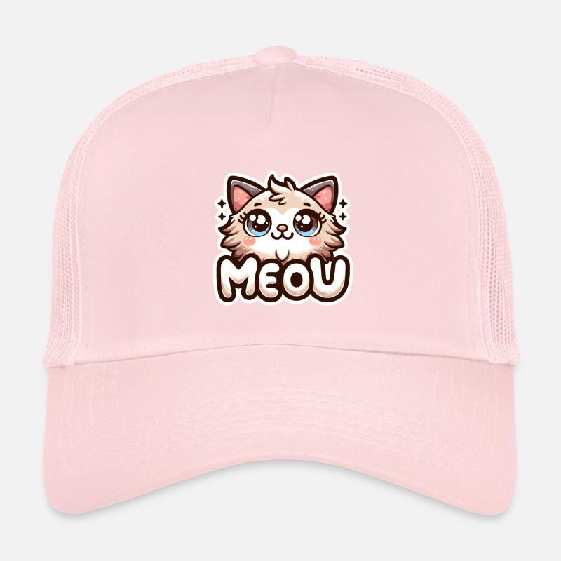 Miaou - Illustration de chat Casquette trucker 