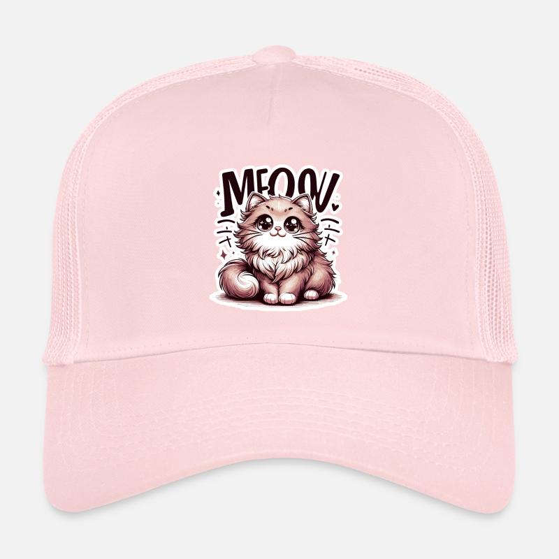 Miaou - Illustration de chat Casquette trucker 