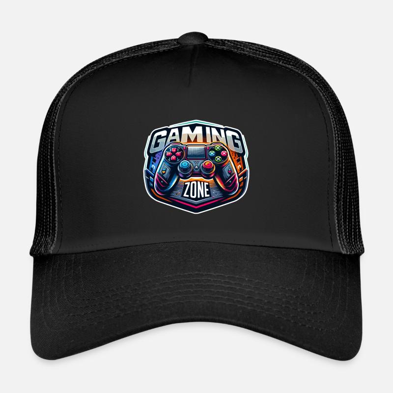 Gaming Zone - Illustration de la manette Casquette trucker 