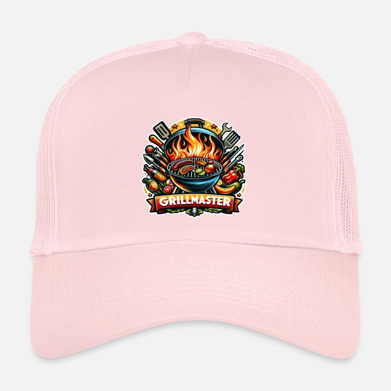 GrillMaster - Illustration de gril Casquette trucker 