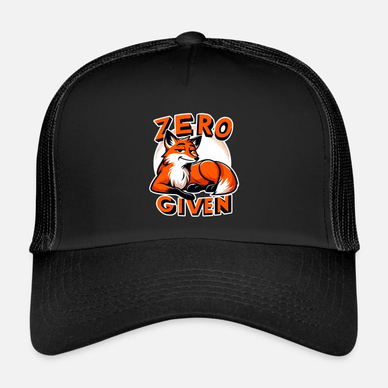 Zero Given - Fox Illustration Trucker Cap