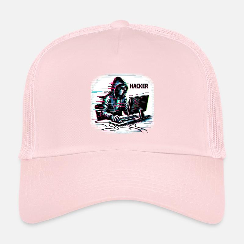 Hacker - Illustration Trucker Cap