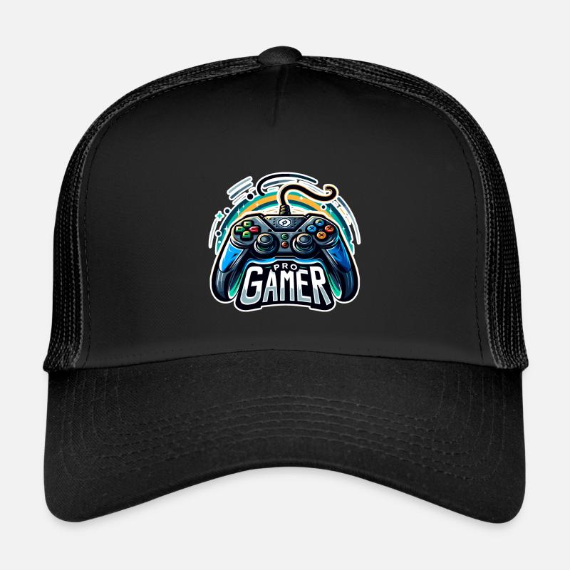 Pro Gamer - Illustration de manette Casquette trucker 