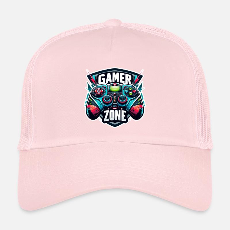 Gamer Zone - Controller Illustration Trucker Cap