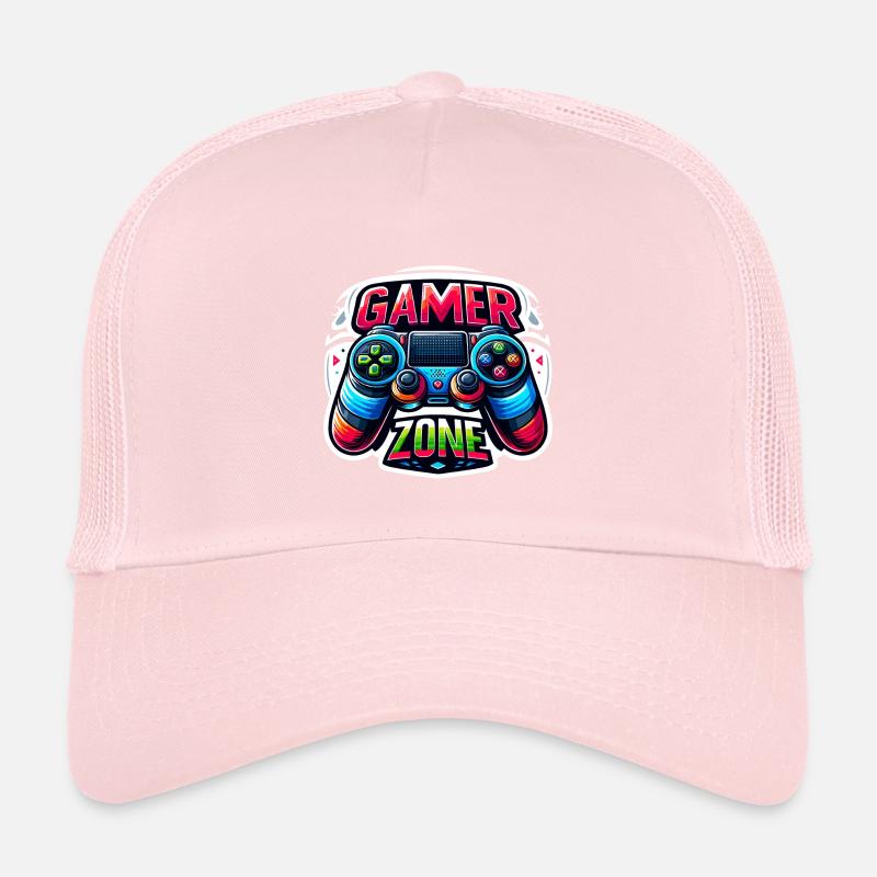 Zone de jeu - Illustration de la manette Casquette trucker 