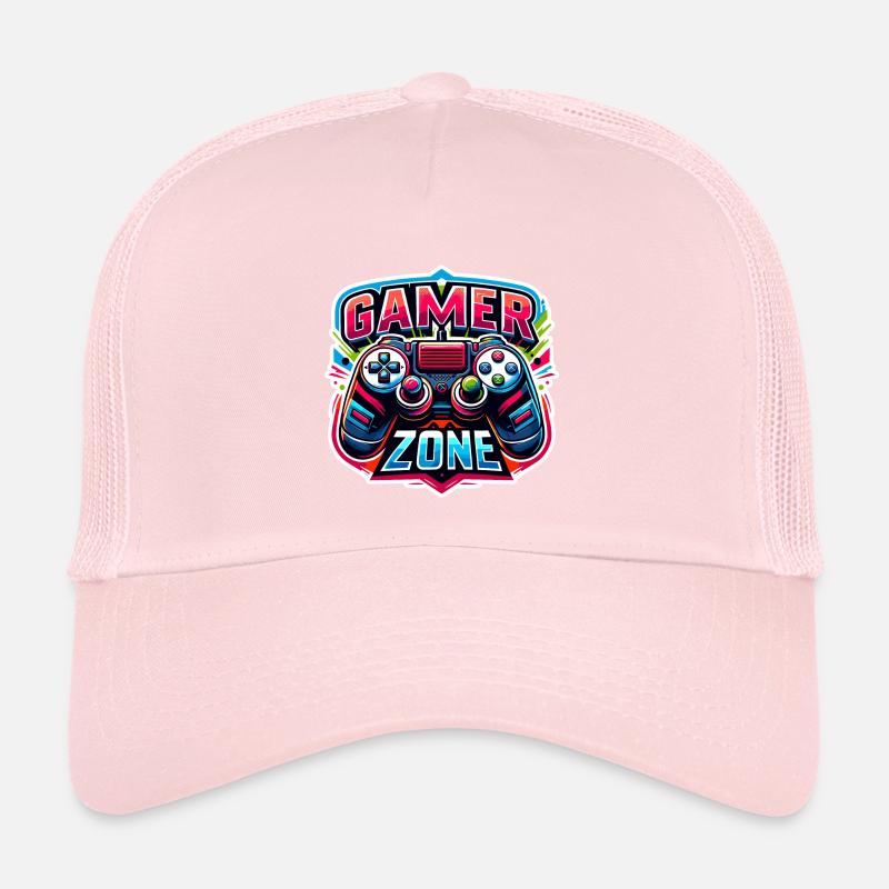 Zone de jeu - Illustration de la manette Casquette trucker 