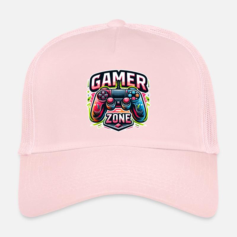 Gamer Zone - Controller Illustration Trucker Cap