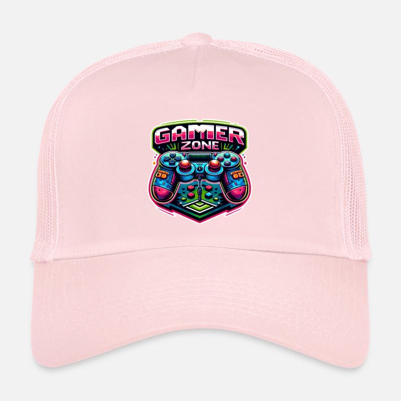 Zone de jeu - Illustration de la manette Casquette trucker 