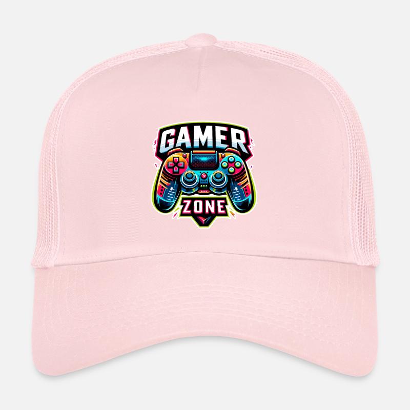 Gamer Zone - Controller Illustration Trucker Cap