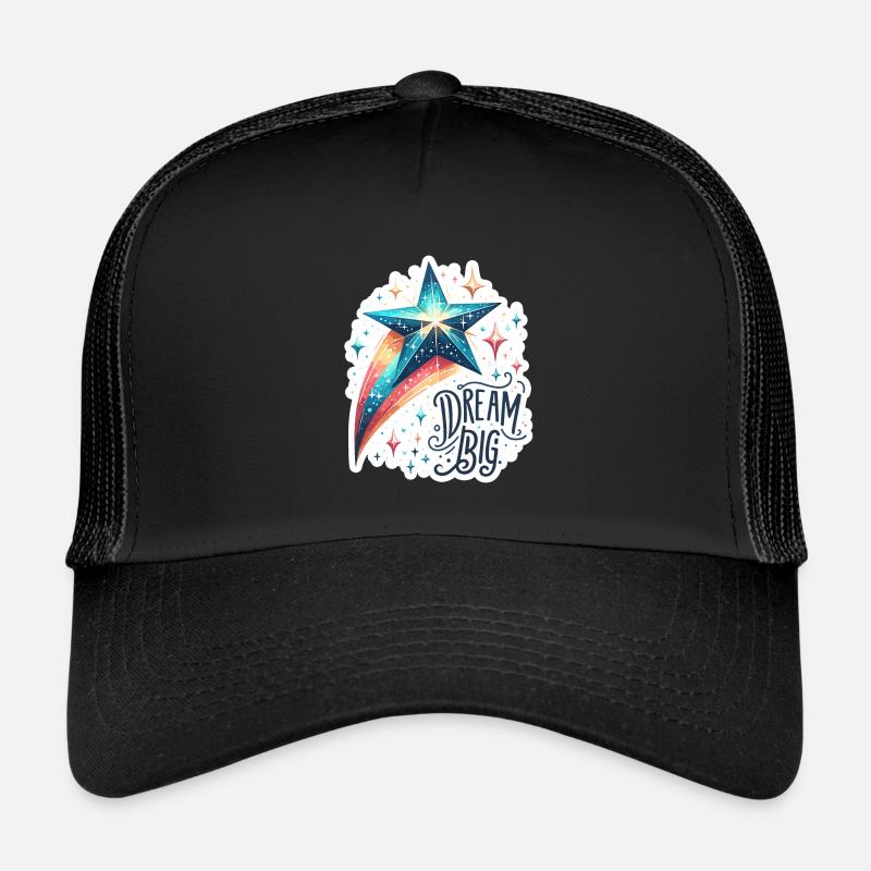 Dream Big - Sternschnuppe Illustration Trucker Cap