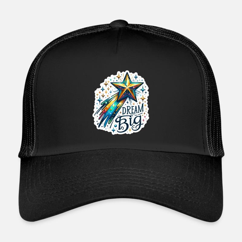 Dream Big - Sternschnuppe Illustration Trucker Cap