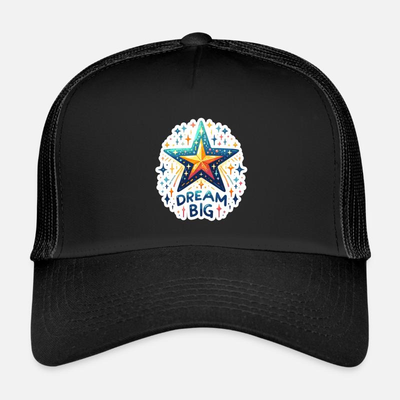 Dream Big - Sternschnuppe Illustration Trucker Cap