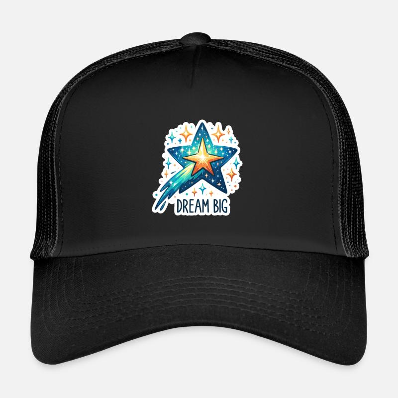 Dream Big - Sternschnuppe Illustration Trucker Cap