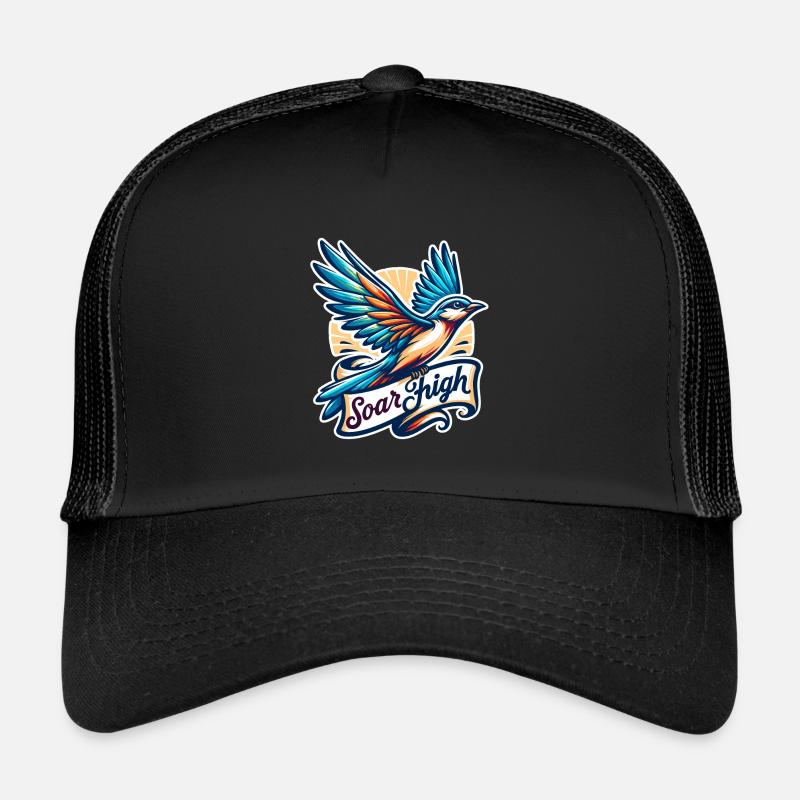 Soar High - Vogel Illustration Trucker Cap