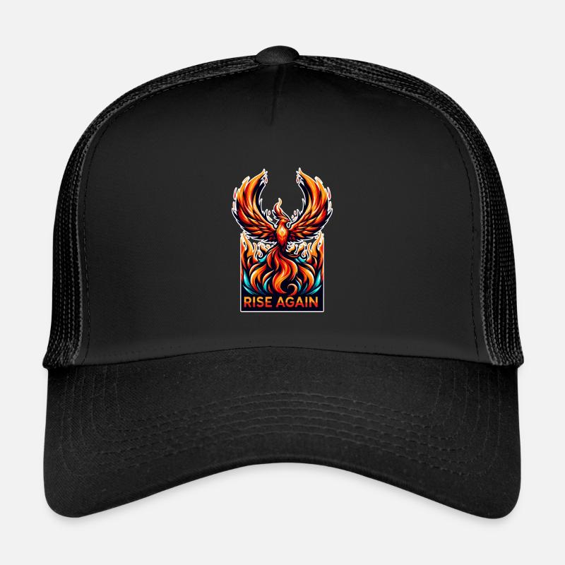 Rise Again - Phönix Illustration Trucker Cap