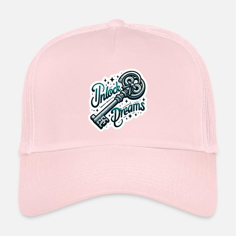 Unlock Dreams - Key Illustration Trucker Cap