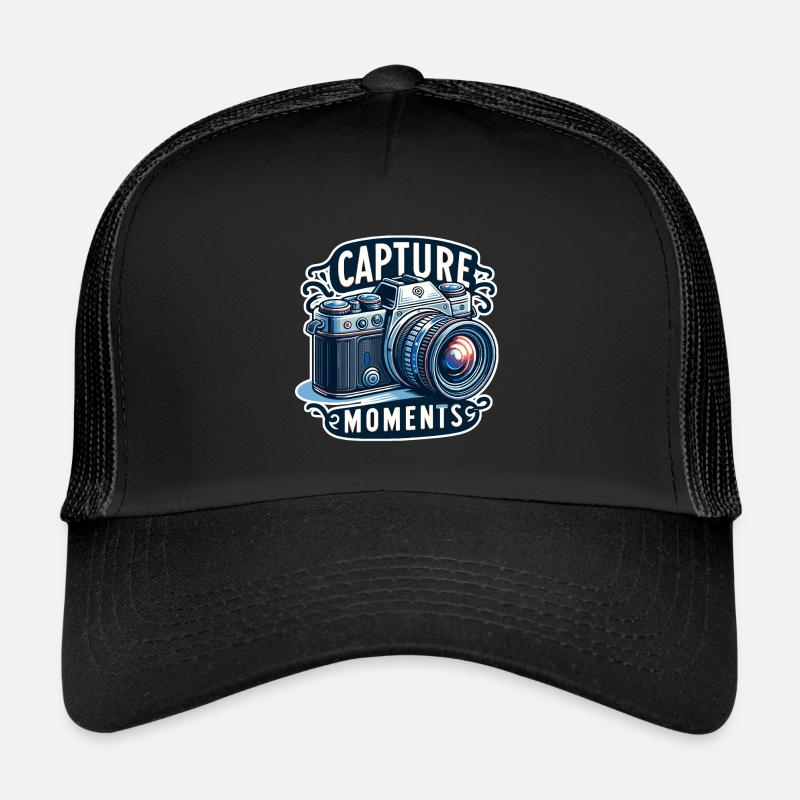 Capture Moments - Camera Illustration Trucker Cap