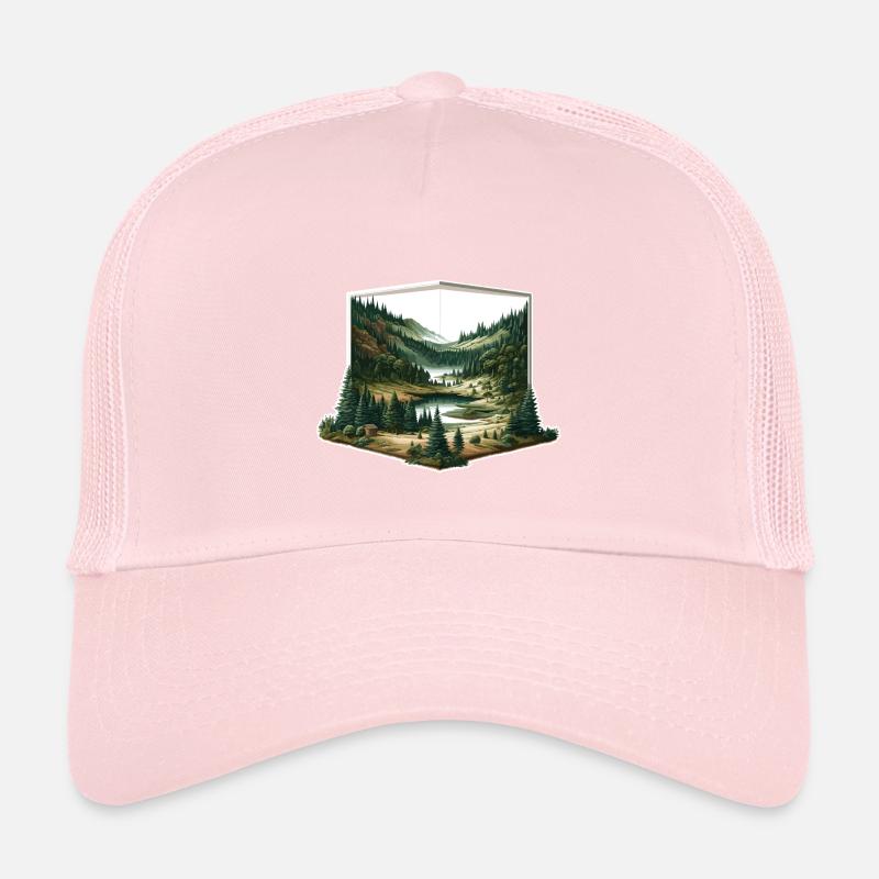Landschaft - Illustration Trucker Cap
