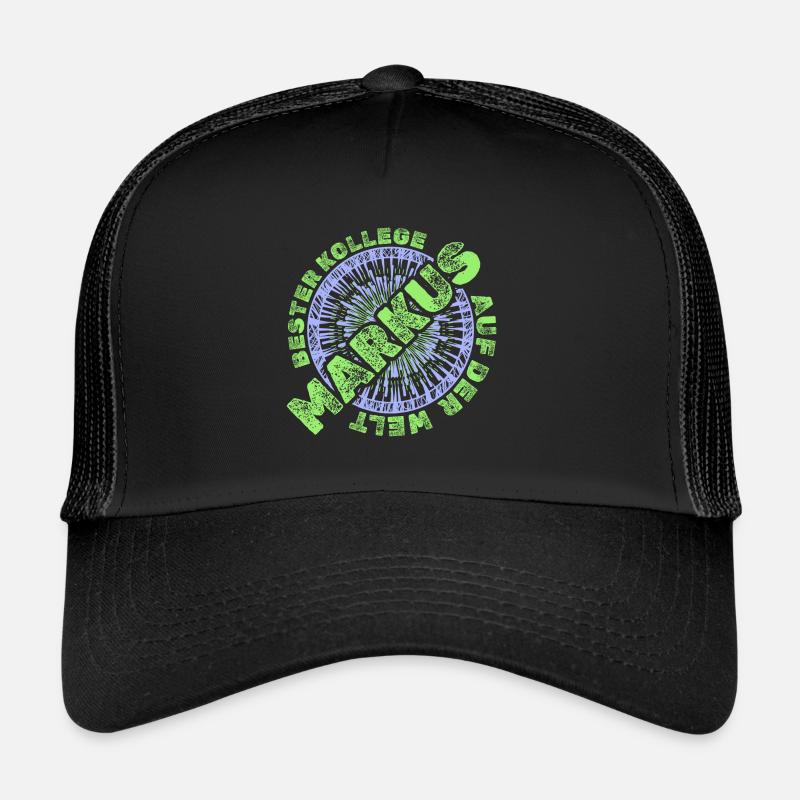 Markus als Mitarbeiter Trucker Cap