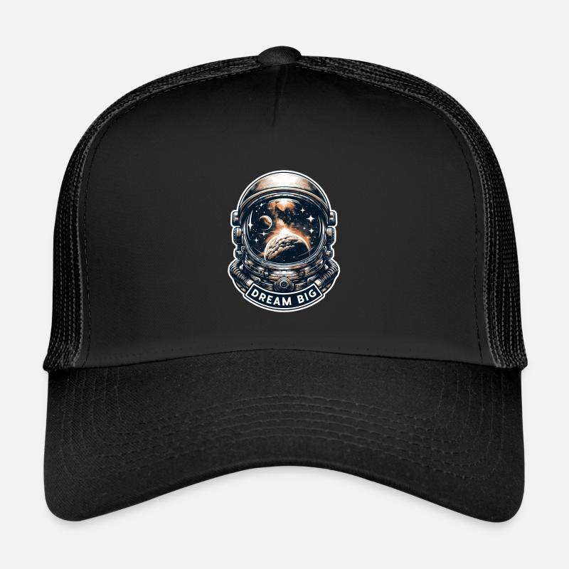 Dream Big - Astronaut Illustration Trucker Cap