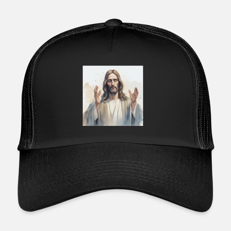 Jesus God Messiah Trucker Cap