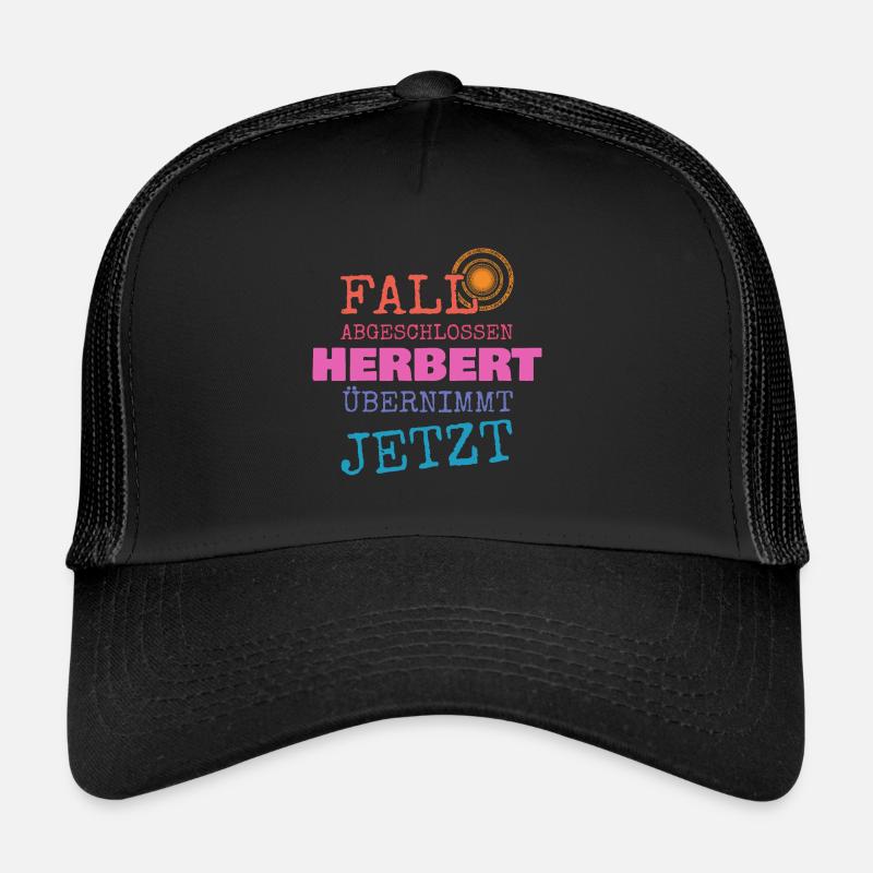 Prénom Herbert Casquette trucker 
