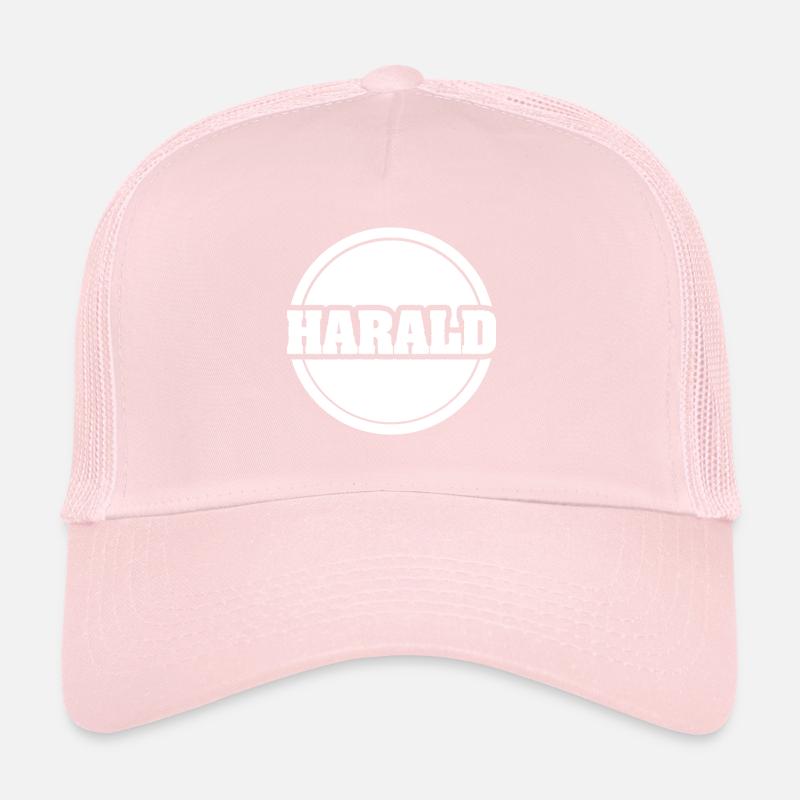 First name Harald Trucker Cap