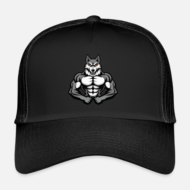 Katze Muskeln Workout Trucker Cap