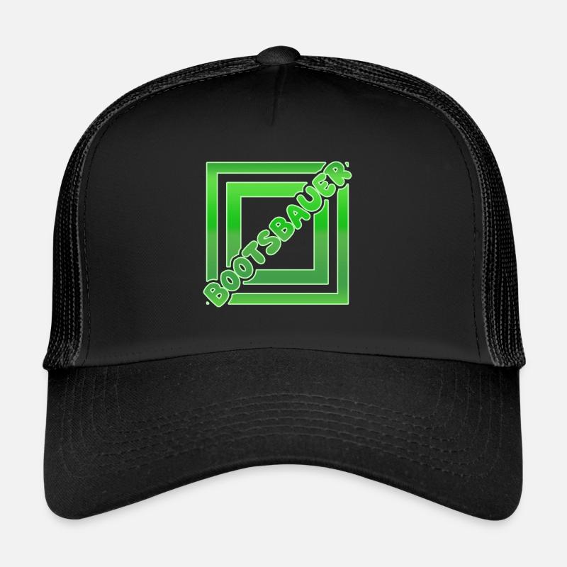Job Boat Builder Trucker Cap