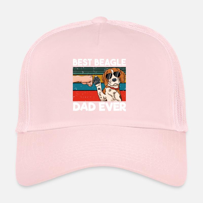 Meilleur papa Beagle de tous les temps Casquette trucker 