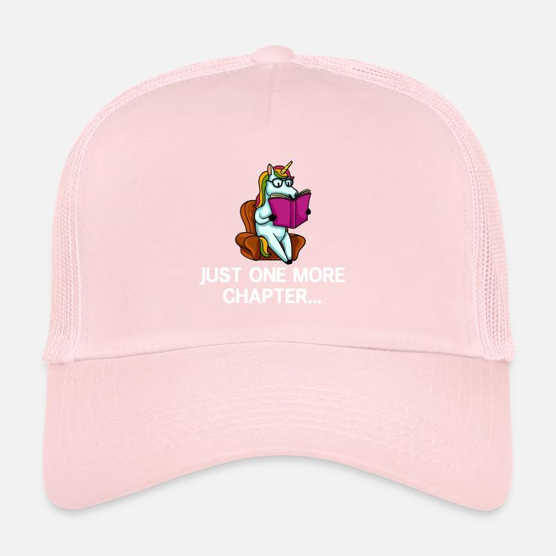 Read Unicorn Librarian Reader Book Books Trucker Cap
