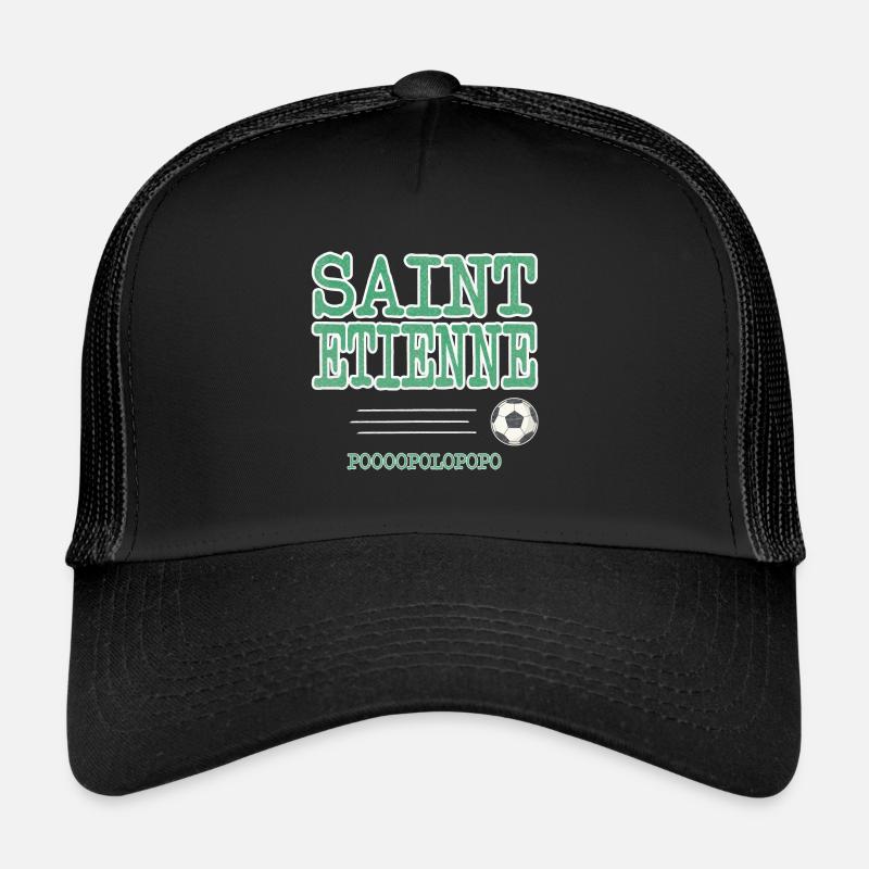 Sainté Saint-Etienne Stéphanois Popolopopo Casquette trucker 