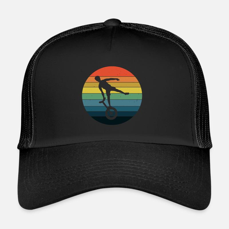 Einrad Einradfahrerin Einradfahrer Einradfahren Trucker Cap