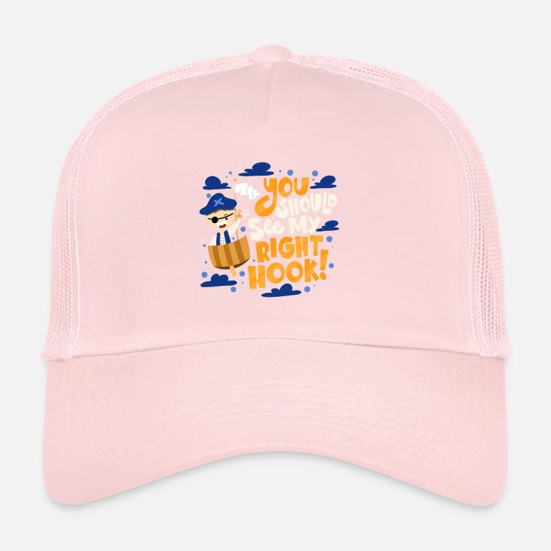 Vous devriez voir mon crochet droit Pirate Pun Casquette trucker 