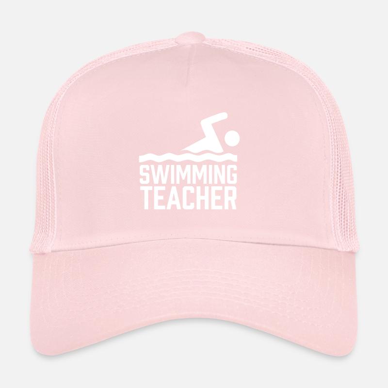 Schwimmlehrer Schwimmtrainer Schwimmkurs Schwimmen Trucker Cap