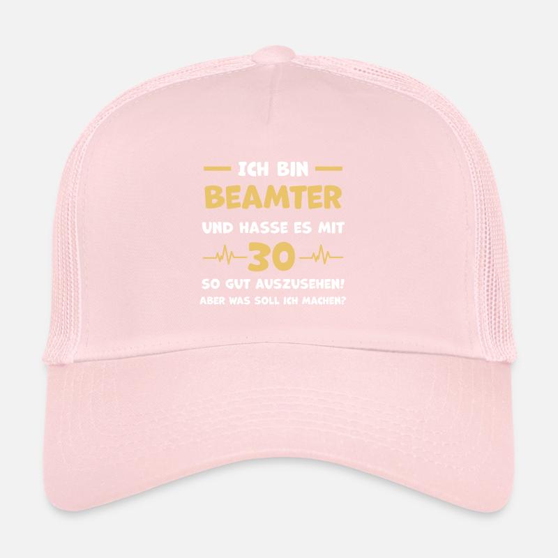 Beamter Lustiger Spruch Geschenk Trucker Cap