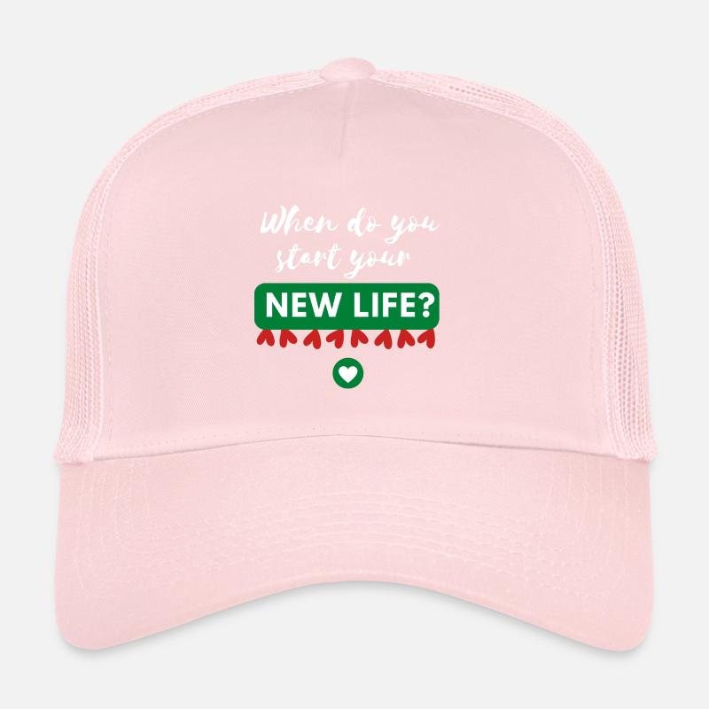 When do you start? Trucker Cap