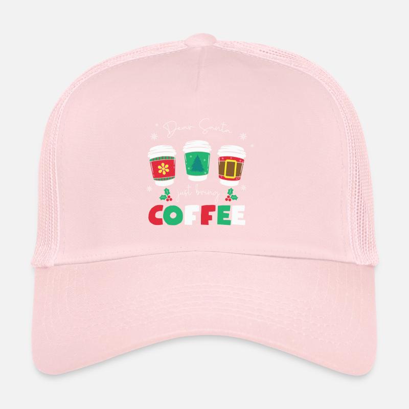Weihnachten Weihnachtsmann Geschenke Trucker Cap