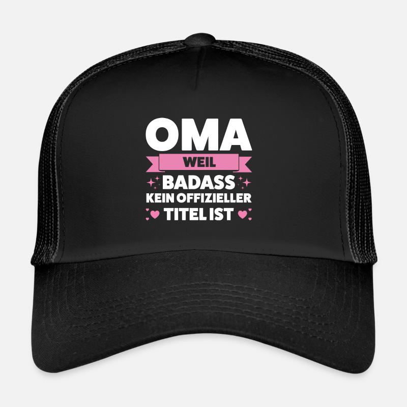 Oma Großmutter Großmütter Geschenk Trucker Cap