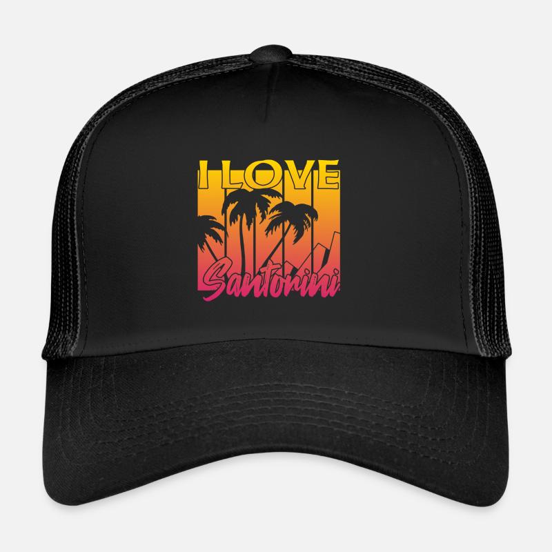 J’adore Santorin Casquette trucker 