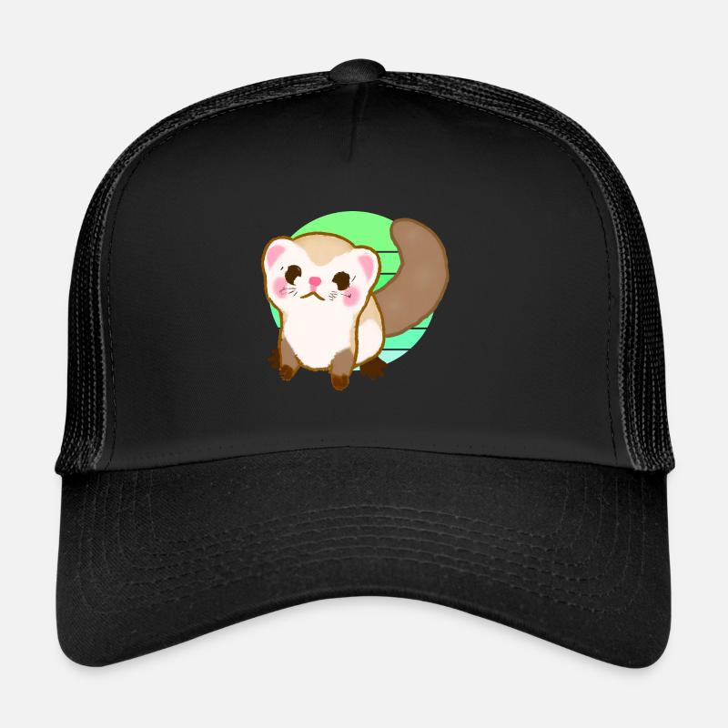 Furet Coucher de soleil Casquette trucker 