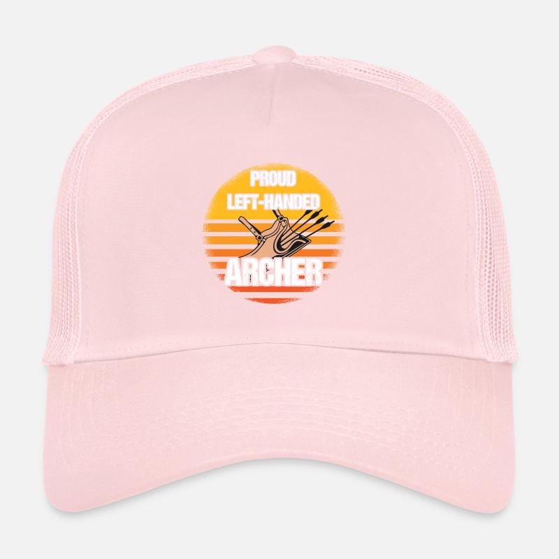 Linkshand Bogenschütze - Bogenschießen Trucker Cap