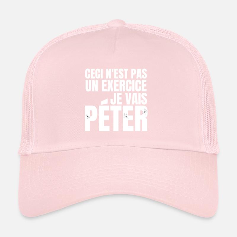 je vais péter Casquette trucker 