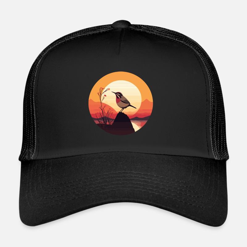 Wren bird Trucker Cap
