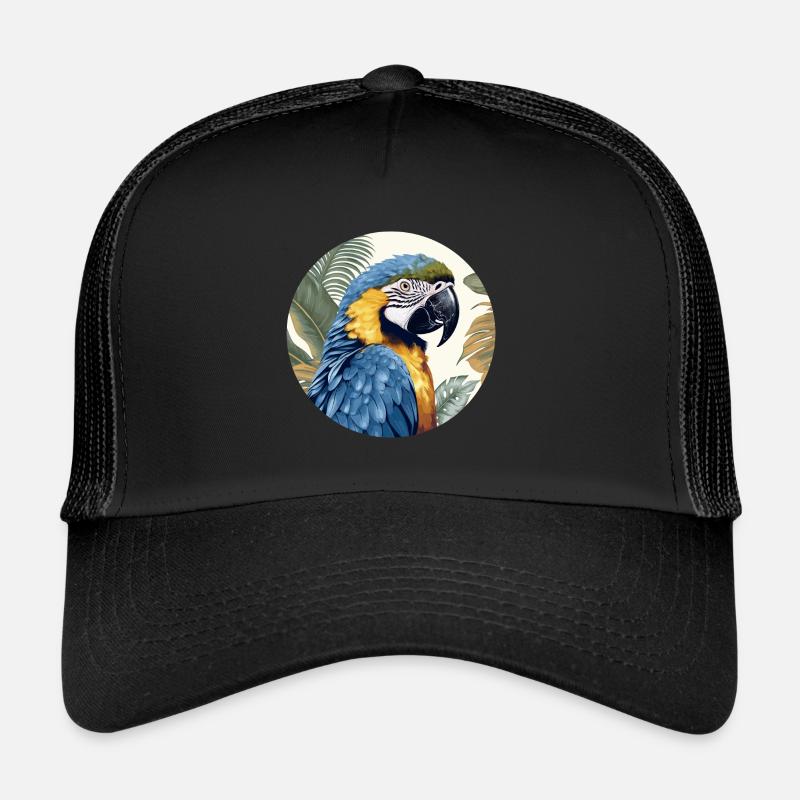 Ara bleu-or Casquette trucker 