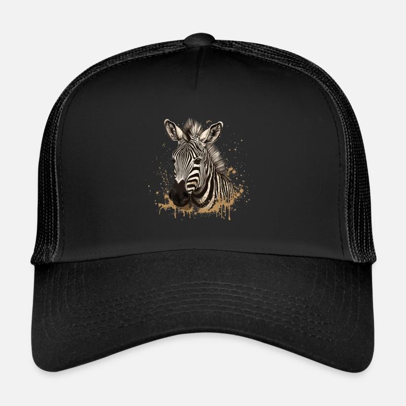 Zebra Afrika Tier Trucker Cap