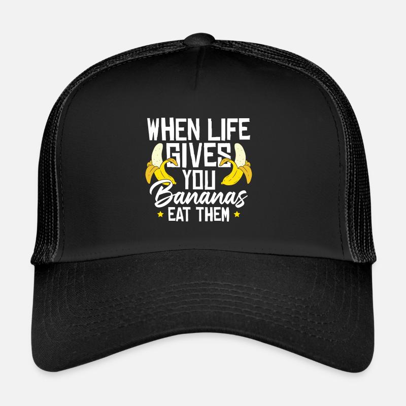 Drôle de citation de banane Casquette trucker 