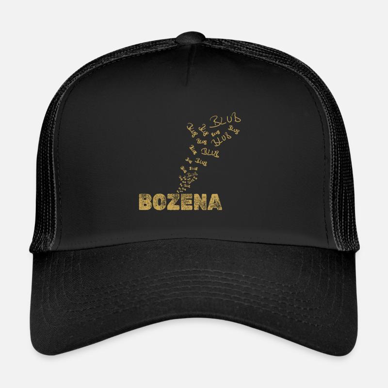 Bozena als Boot Trucker Cap