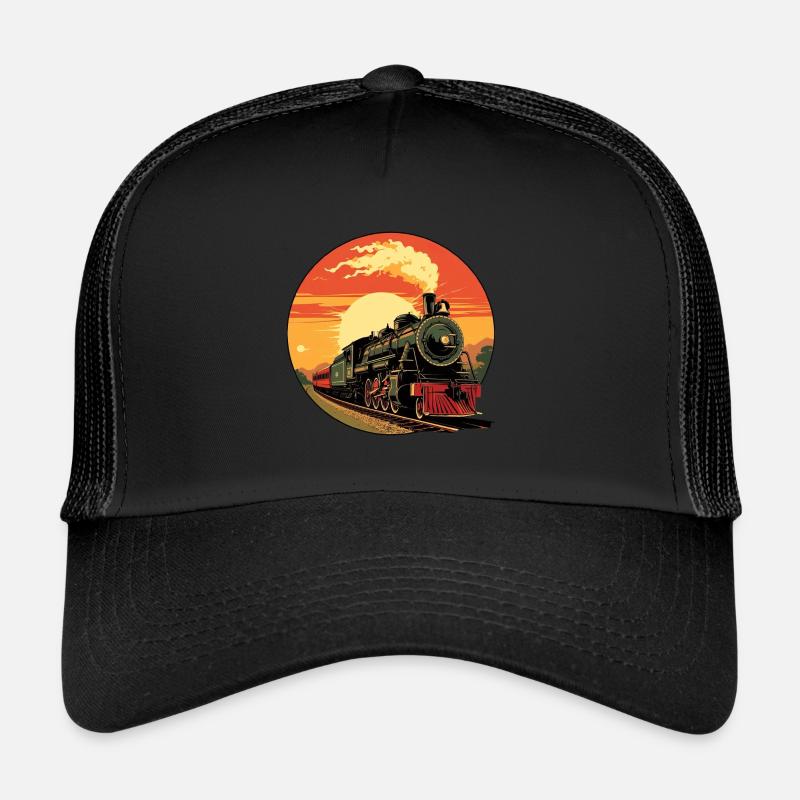 Zug - Eisenbahndesign Trucker Cap