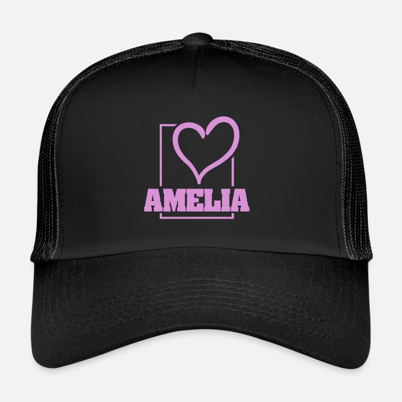 Cadeau pour Amelia Casquette trucker 